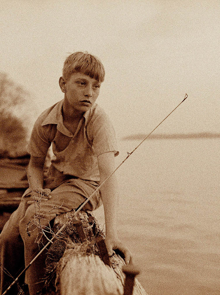 Boy Fishing